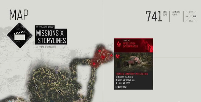 往日不再先驱者墓地感染区在哪？