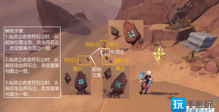 原神风化碑石怎么解