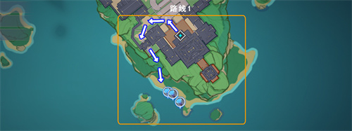 原神海灵芝采集路线图-海灵芝采集分布图 原神海灵芝采集分布图