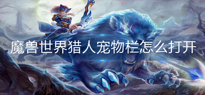 魔兽世界猎人宠物栏怎么打开-猎人宠物栏打开攻略 魔兽世界猎人宠物栏怎么打开-猎人宠物栏打开攻略