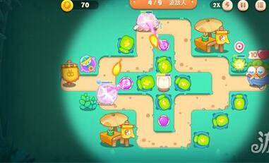 保卫萝卜4第38关怎么过-第38关攻略图解 保卫萝卜4第38关怎么过-第38关攻略图解