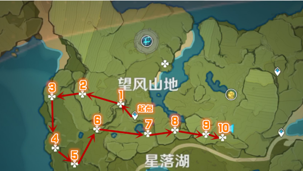 原神落落莓哪里多_落落莓采集路线推荐