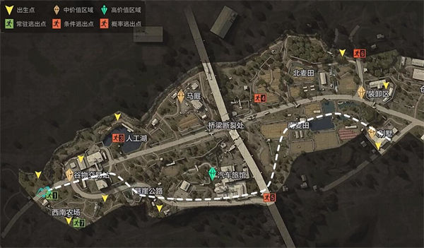 -农场物资分布图 暗区突围农场物资分布图介绍