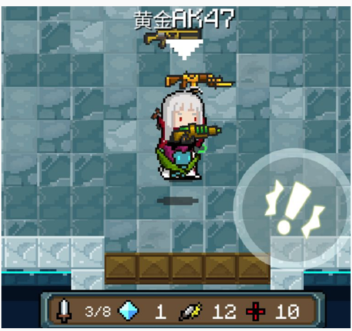 元气骑士黄金AK47属性怎么样_元气骑士黄金AK47属性一览