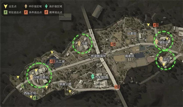 农场物资分布图介绍 暗区突围农场物资分布图有哪些