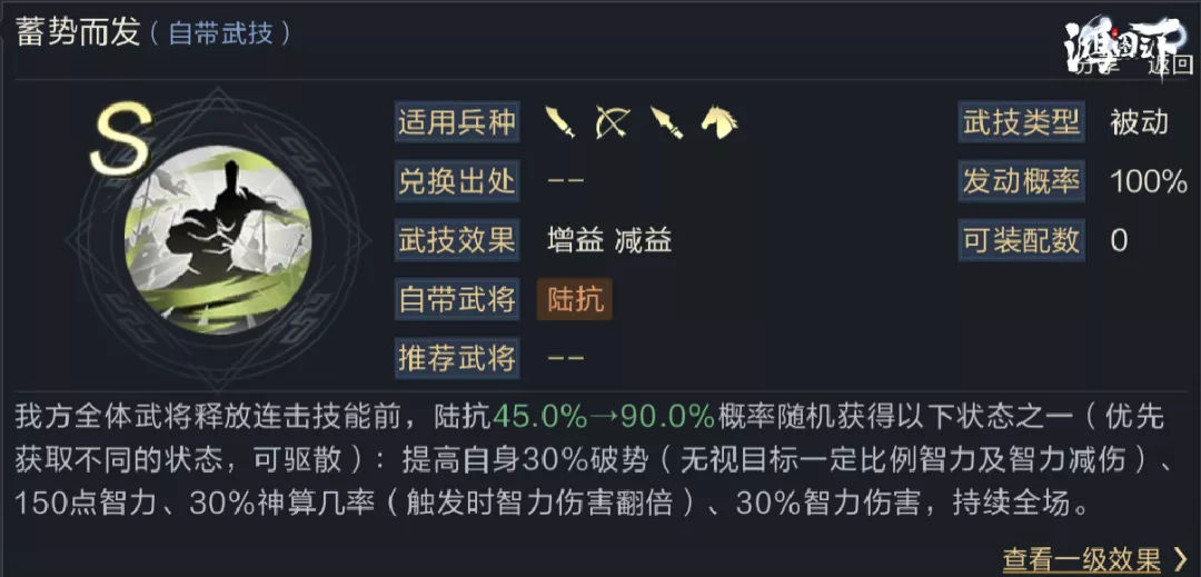 《鸿图之下》陆抗优势是什么 陆抗武将解析