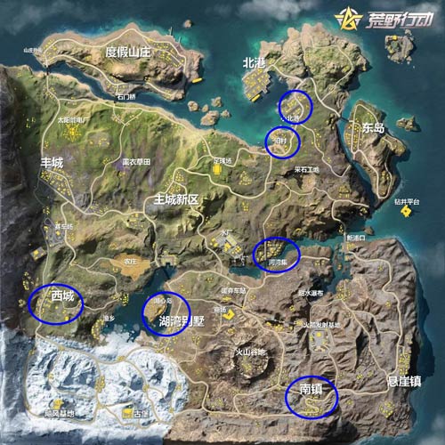 飓风半岛资源分布介绍