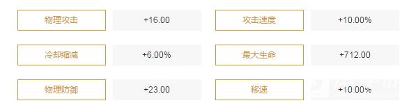 刘禅铭文属性 刘禅铭文属性